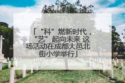 “科”燃新时代，“艺”起向未来 这场活动在成都大邑北街小学举行