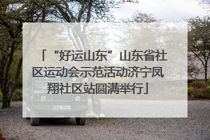 “好运山东”山东省社区运动会示范活动济宁凤翔社区站圆满举行