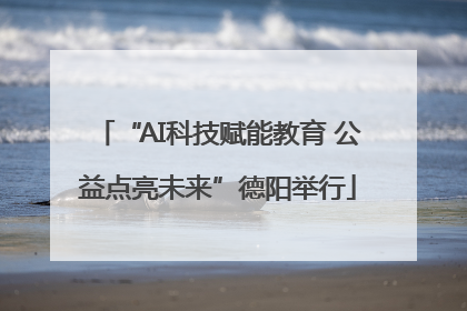 “AI科技赋能教育 公益点亮未来”德阳举行