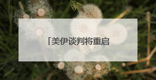 美伊谈判将重启 伊朗证实核设施遭严重破坏