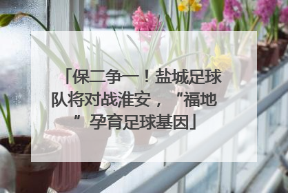 保二争一！盐城足球队将对战淮安，“福地”孕育足球基因