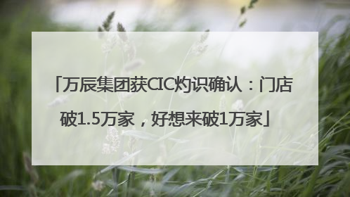 万辰集团获CIC灼识确认：门店破1.5万家，好想来破1万家