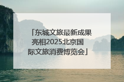 东城文旅最新成果亮相2025北京国际文旅消费博览会