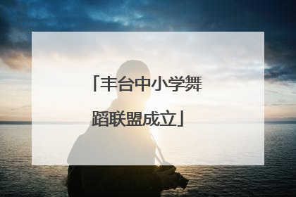 丰台中小学舞蹈联盟成立