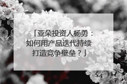 亚朵投资人杨勇：如何用产品迭代持续打造竞争壁垒？