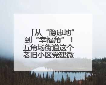 从“隐患地”到“幸福角”！五角场街道这个老旧小区党建微花园“靓”出幸福新图景