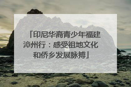 印尼华裔青少年福建漳州行：感受祖地文化和侨乡发展脉搏