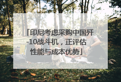 印尼考虑采购中国歼-10战斗机，正评估性能与成本优势