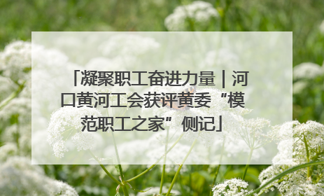 凝聚职工奋进力量｜河口黄河工会获评黄委“模范职工之家”侧记