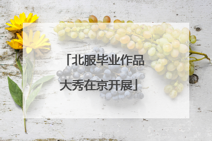 北服毕业作品大秀在京开展