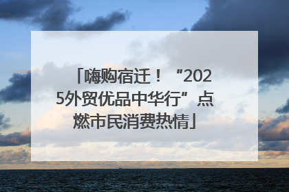 嗨购宿迁！“2025外贸优品中华行”点燃市民消费热情