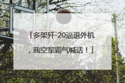 多架歼-20逼退外机，我空军霸气喊话！