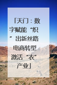 天门：数字赋能“织”出新丝路 电商转型激活“衣”产业