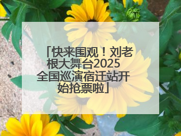 快来围观！刘老根大舞台2025全国巡演宿迁站开始抢票啦