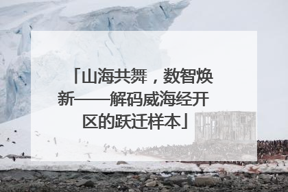 山海共舞，数智焕新——解码威海经开区的跃迁样本