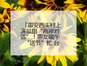 惠安西头村上演最甜“两岸对话”！惠女端午“送节”忙 台湾乡亲包粽乐