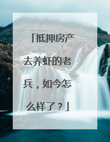 抵押房产去养虾的老兵，如今怎么样了？