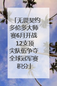无畏契约多伦多大师赛6月开战 12支顶尖队伍争夺全球冠军赛积分