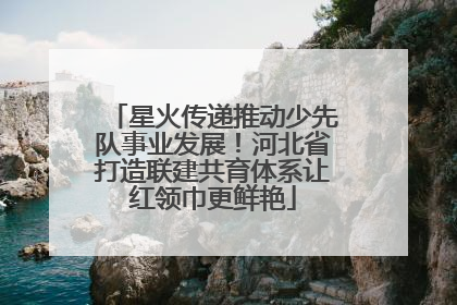 星火传递推动少先队事业发展！河北省打造联建共育体系让红领巾更鲜艳