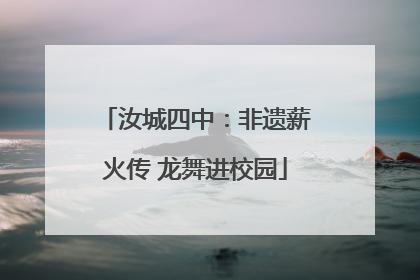 汝城四中：非遗薪火传 龙舞进校园