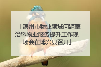 滨州市物业领域问题整治暨物业服务提升工作现场会在博兴县召开