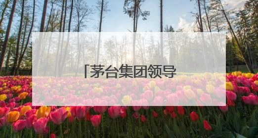 茅台集团领导层最新调整