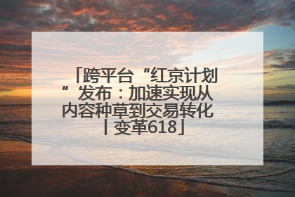 跨平台“红京计划”发布：加速实现从内容种草到交易转化丨变革618