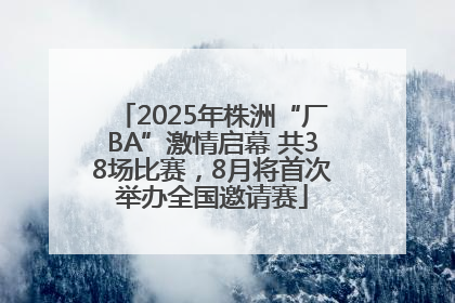 2025年株洲“厂BA”激情启幕 共38场比赛，8月将首次举办全国邀请赛